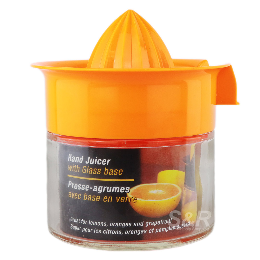 Ecoware, Phil's Hand Juicer with Glass Base 1pc Ecoware, Phil's Hand Juicer with Glass Base 1pc